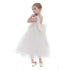 Petite Adele Big Girls Ivory Beaded Embroidery Luxurious Flower Girl Dress 8-12 - SophiasStyle.com